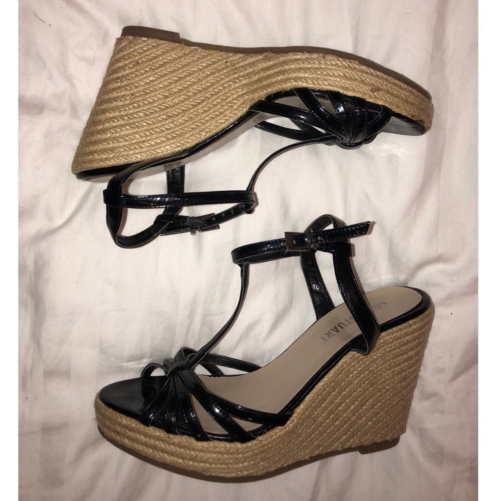 Colin Stuart Espadrille Wedges